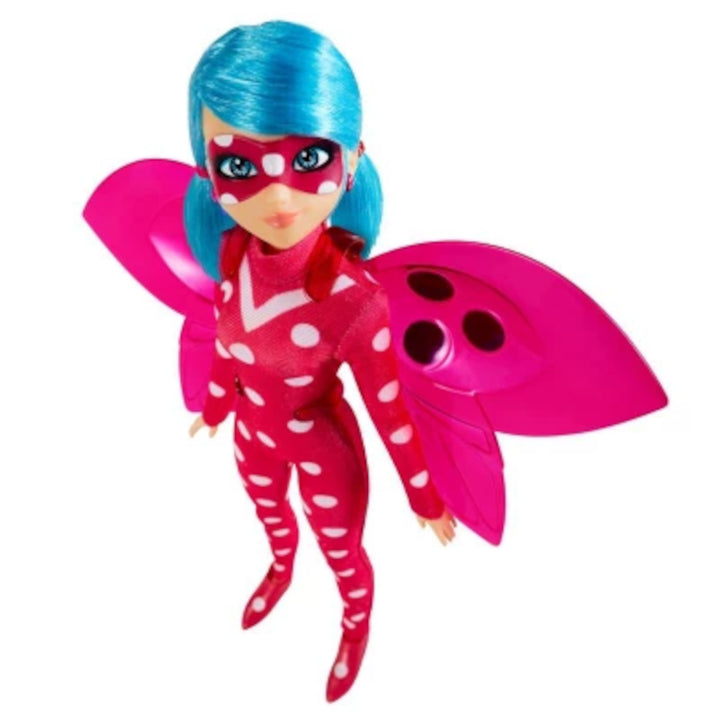 Miraculous Cosmobug Ladybug Marinette Doll Bendable Arms & Legs Toy