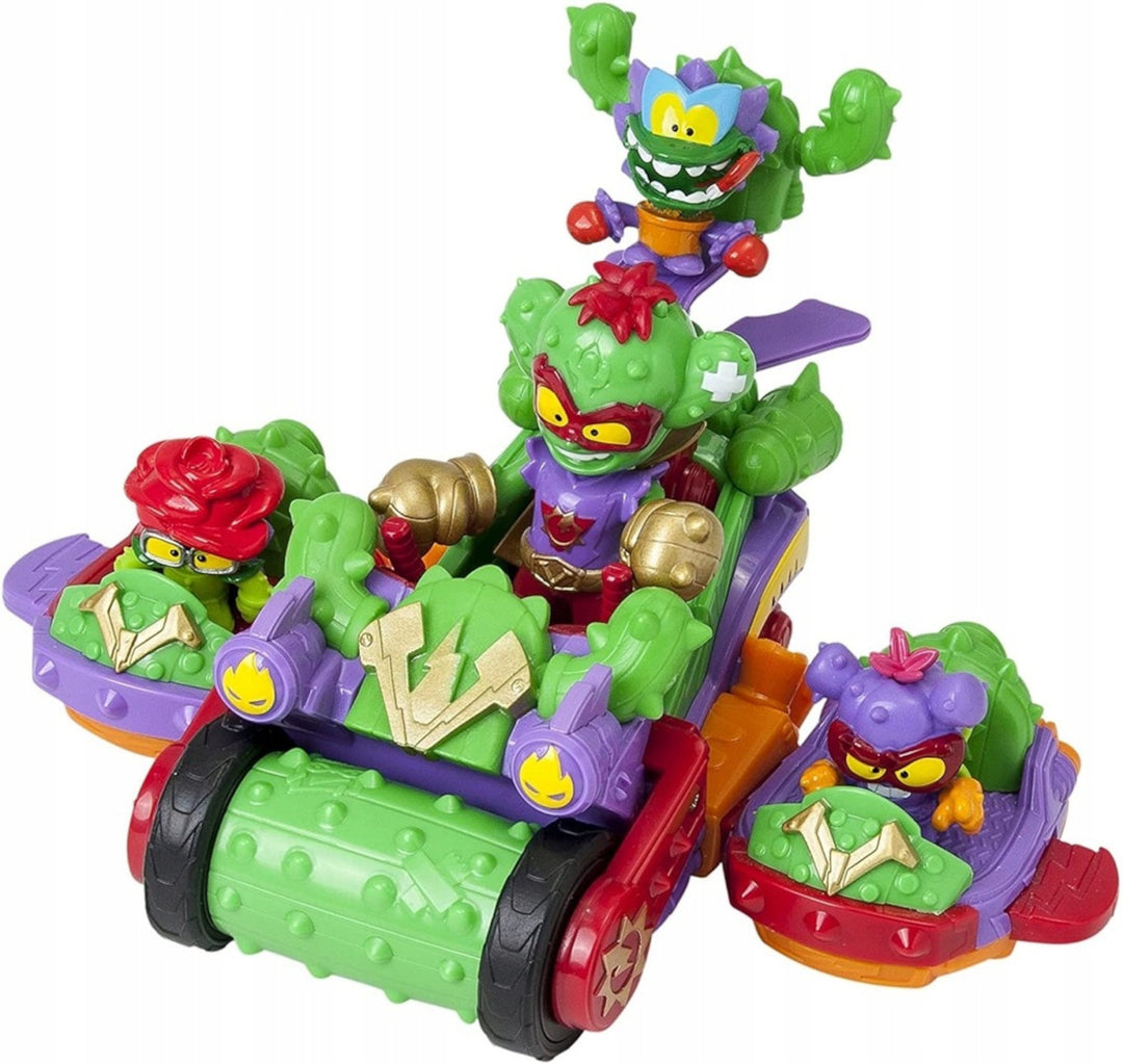 Spike Power Team Roller Set Vehicle 3 Exclusive SuperThings Kazoom Kid Villains