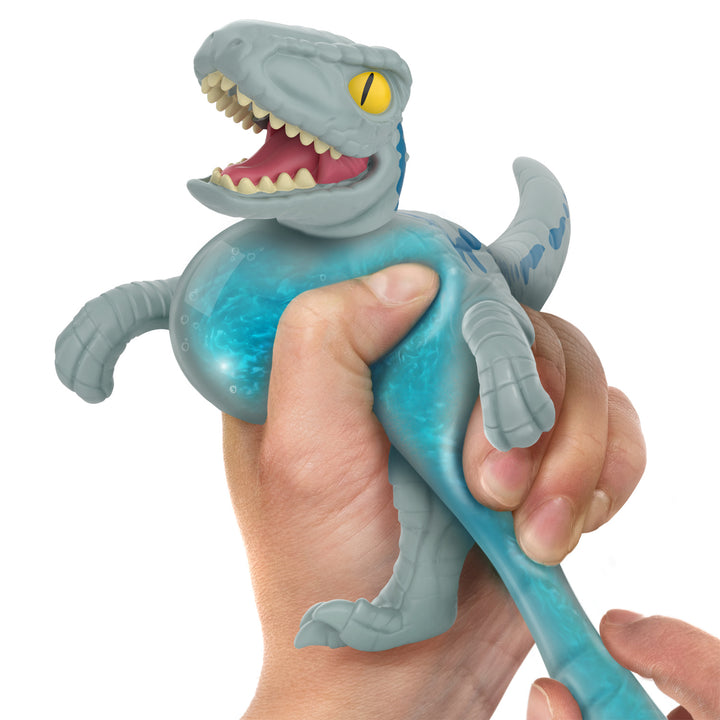 Laochra Goo Jit Zu Jurassic Domhanda Dineasár Gorm Figurine Dino