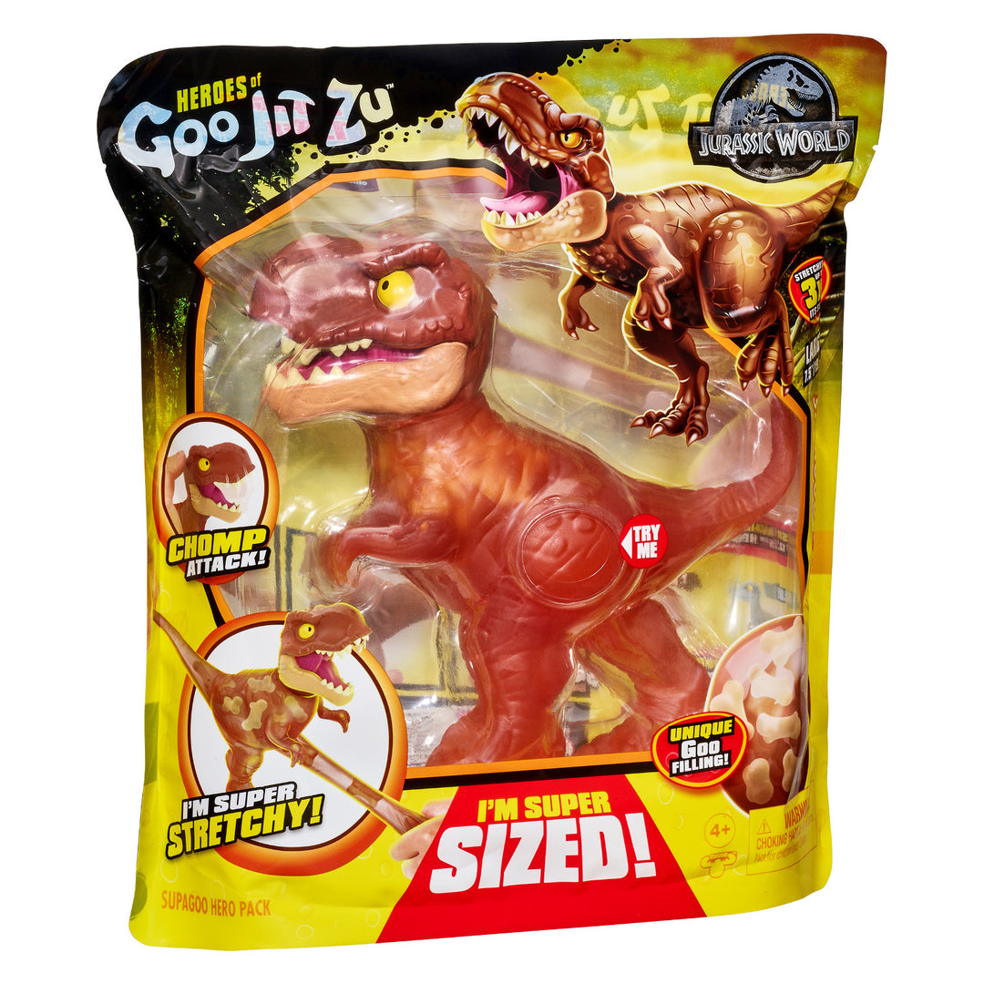 Laochra Goo Jit Zu Jurassic Domhanda Dineasár Supagoo T.Rex Figurine