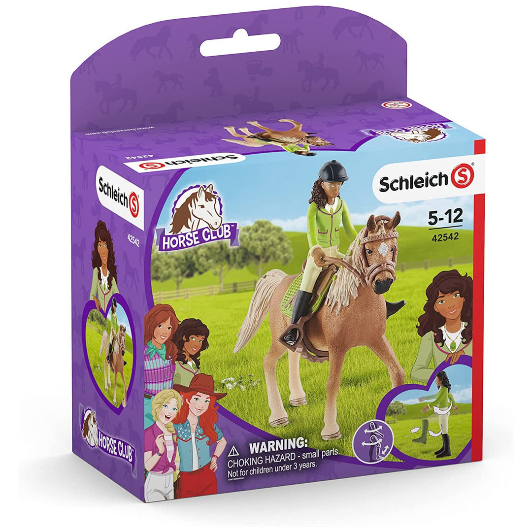 Schleich Horse Club Sarah and Mystery 2-Pack Figurine Playset Toy