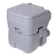 Portable Toilet Bucket 20L Travel Lid Flush Water Tank Camping Festival 115kg WC