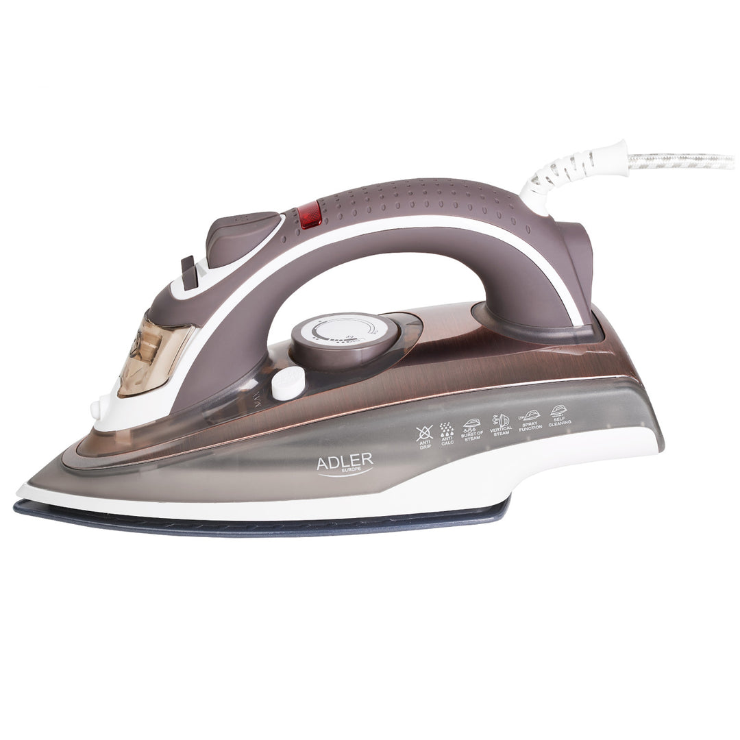 Adler AD 5030 Ceramic, self-cleaning iron 3000 W.