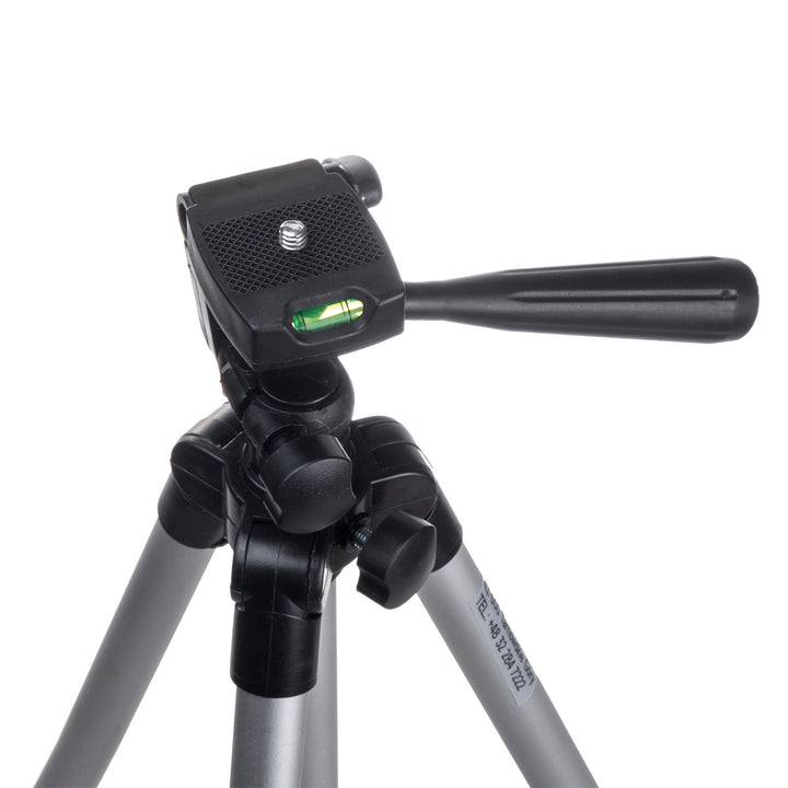 Seastán Tripod Fón Ceamara Maclean MC-165 Uilíoch 1/4 le Bluetooth cianda Cás Iompraíochta le haghaidh Ceamaraí Soilse Fáinne Cliste Fáinne Soilse Fáinne Infhillte Airde Infhillte Uasmhéid 102cm