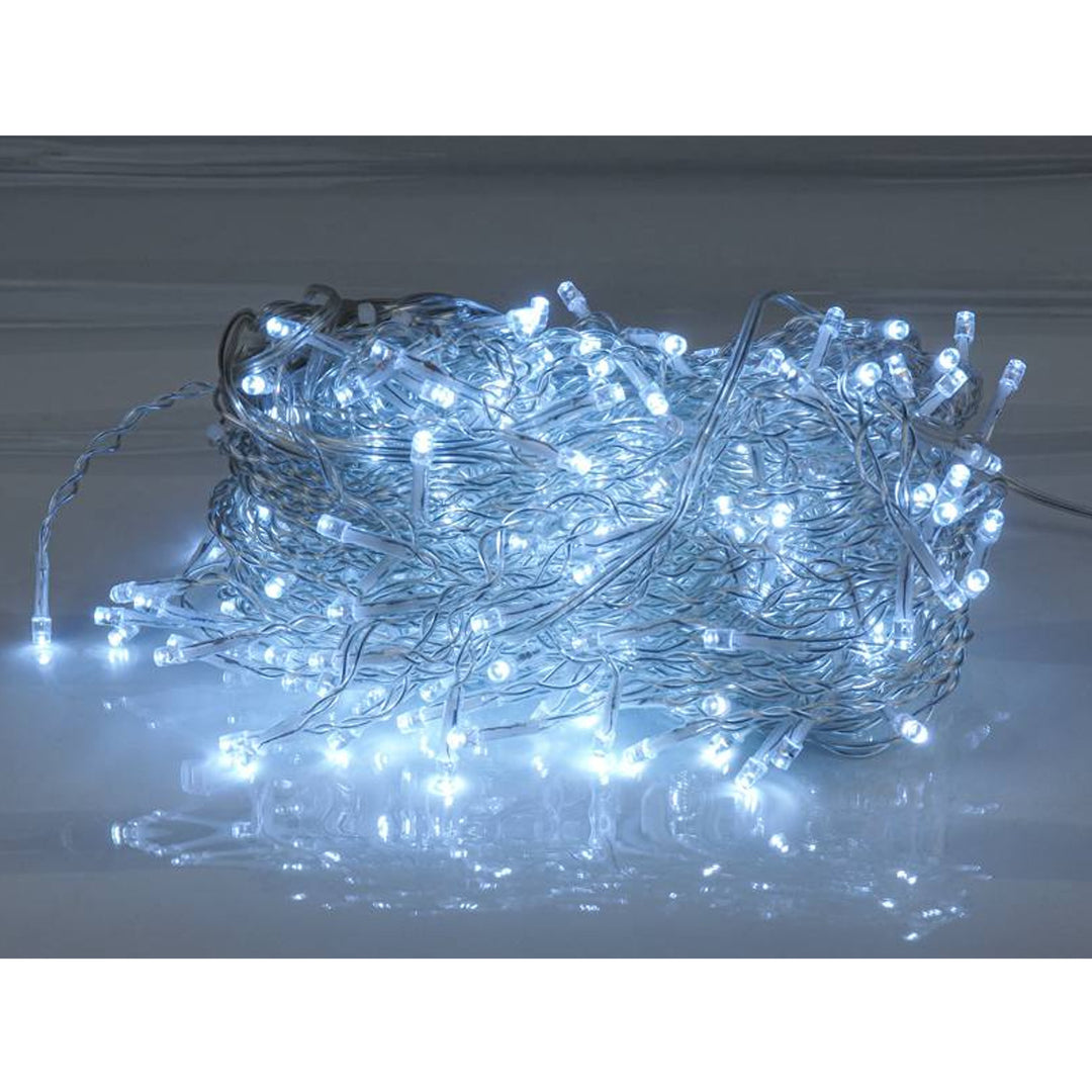 Fairy Lights Garland String Light Lamp 300 LED 8m Cold White IP44 Christmas UK