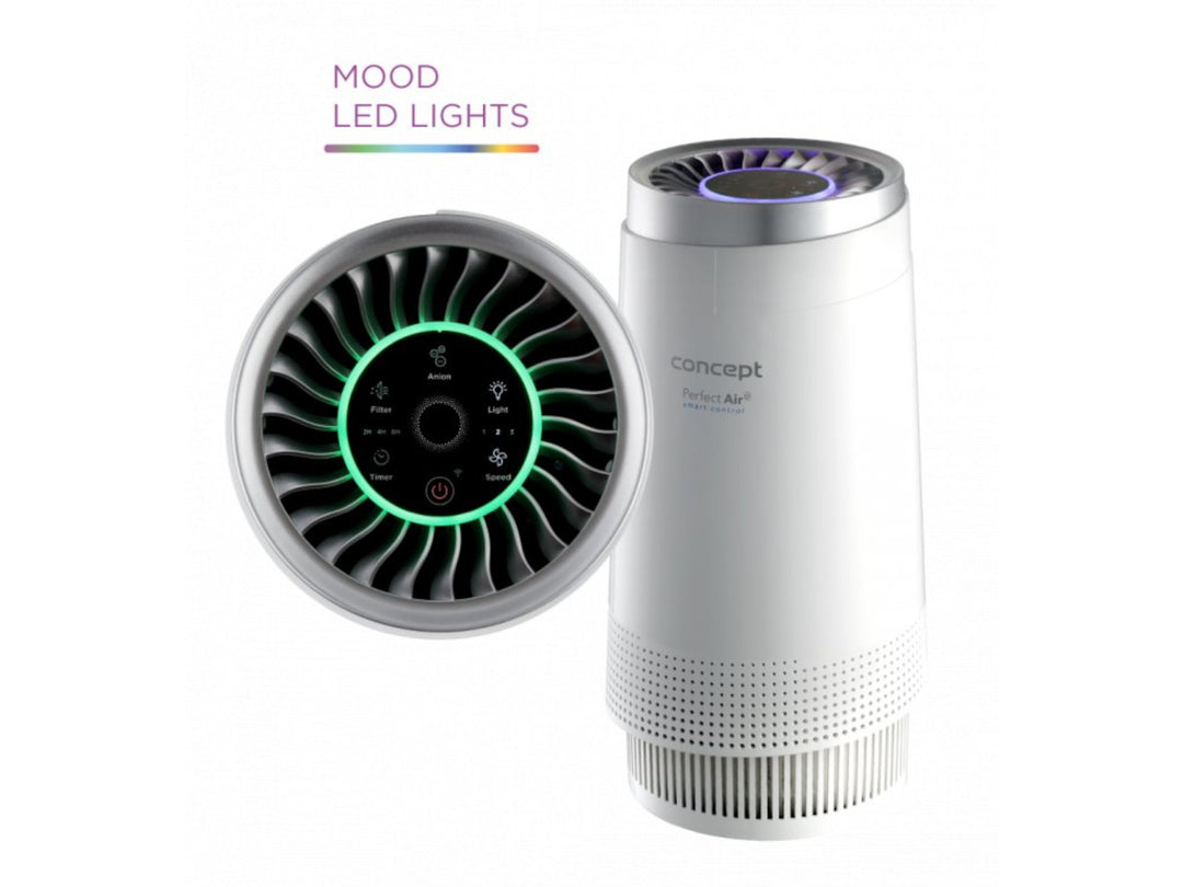 Coincheap CA1010 Cliste Aeir Purifier Scagachán Aeir Foirfe 3-Leibhéal Aeir HEPA Gabhann Ionization Scagaire Carbóin 99.9% Baictéir