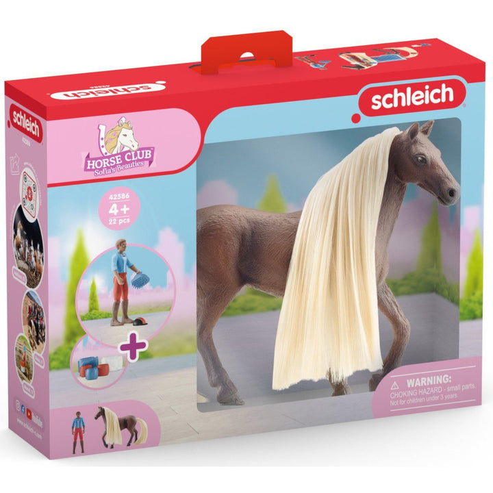 Schleich 42586 Leo &amp; Rocky Starter Set Do Pháistí Ó 4 Bliana Playset áilleachta Sóifia