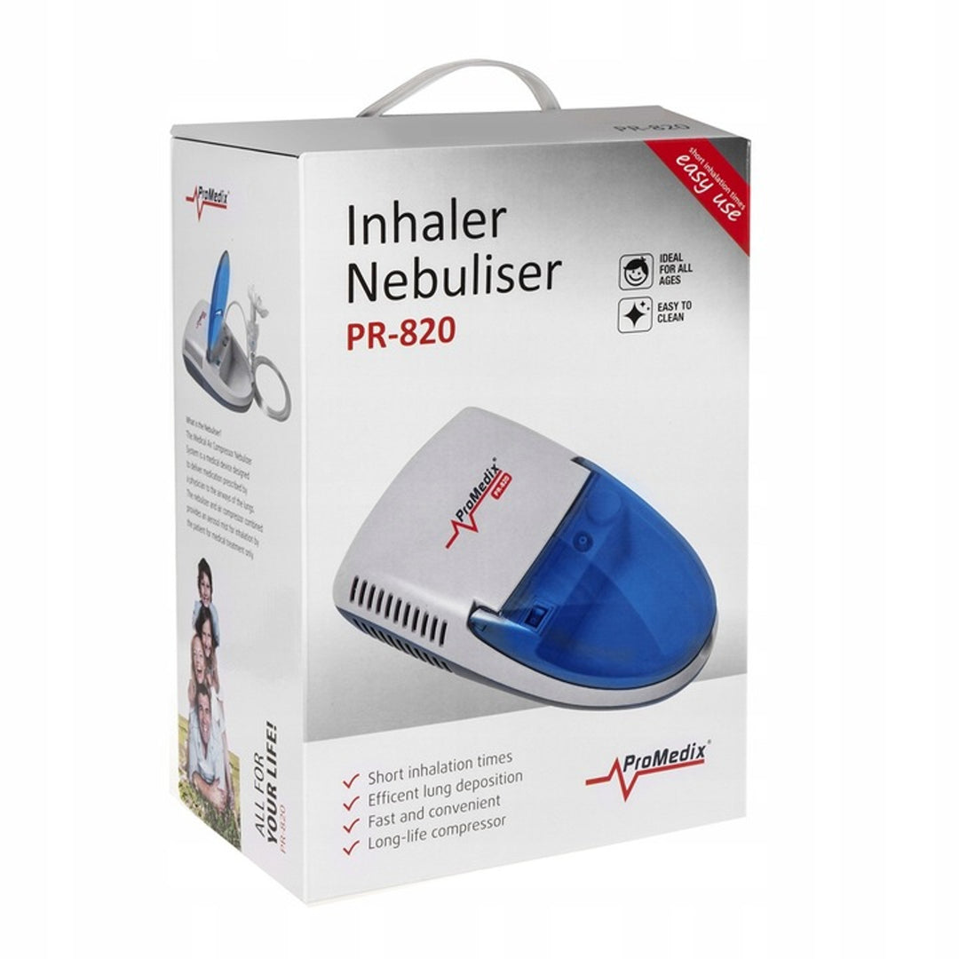 Análóir nebulizer leanaí Promedix PR-820 + pacifier