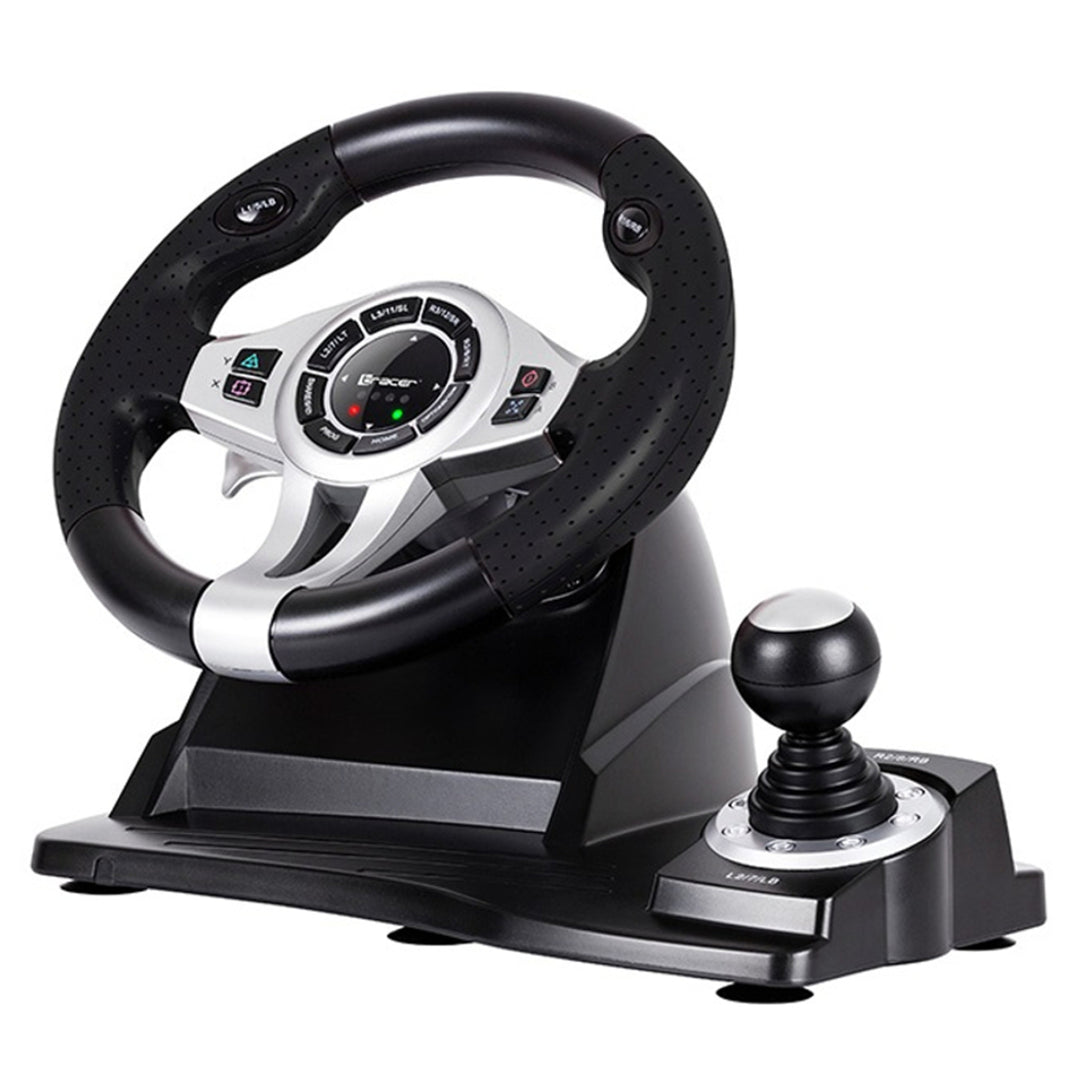 Tracer Roadster steering wheel for PC PS3 PS4 XBox One with cable