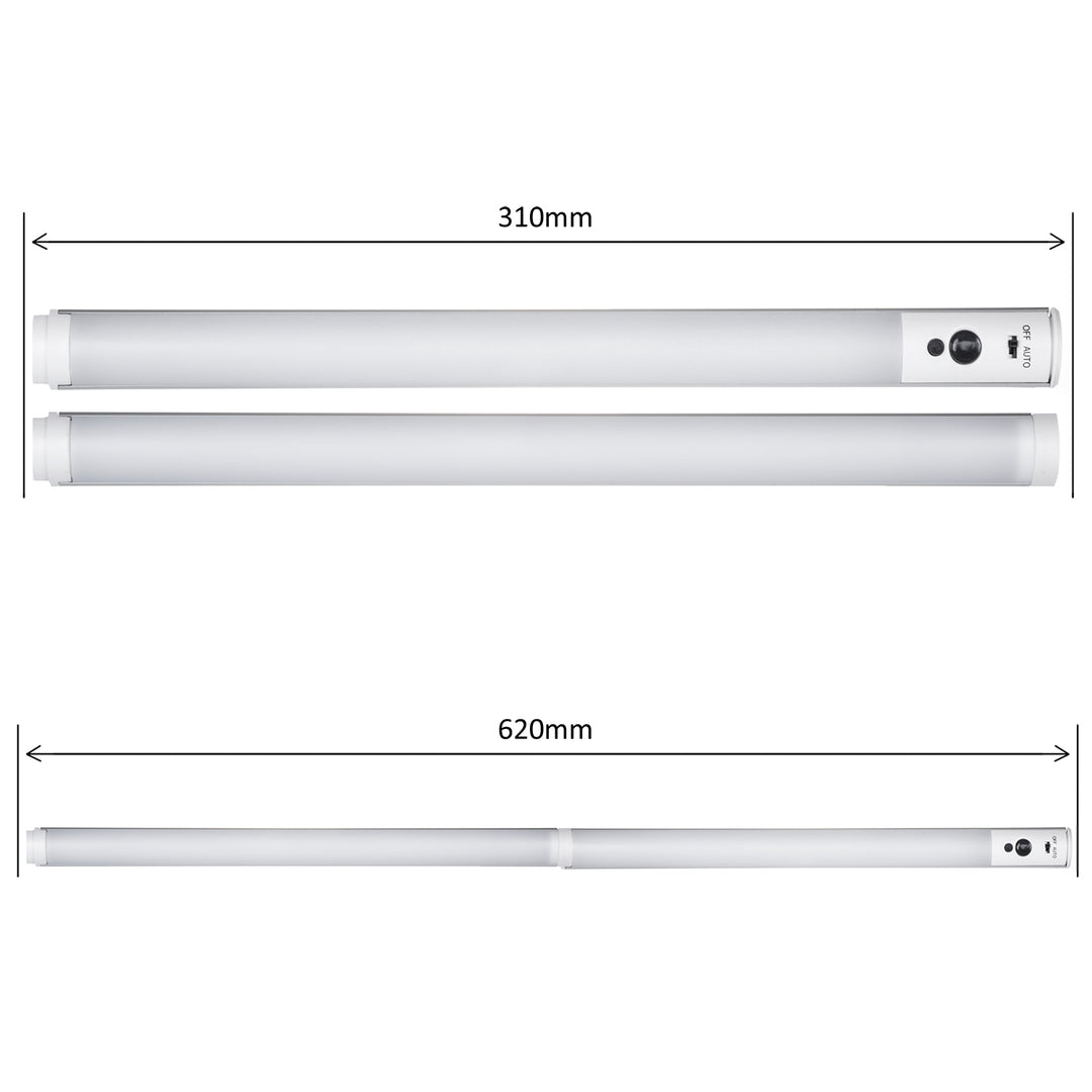 LED under-cabinet strip light +pilot