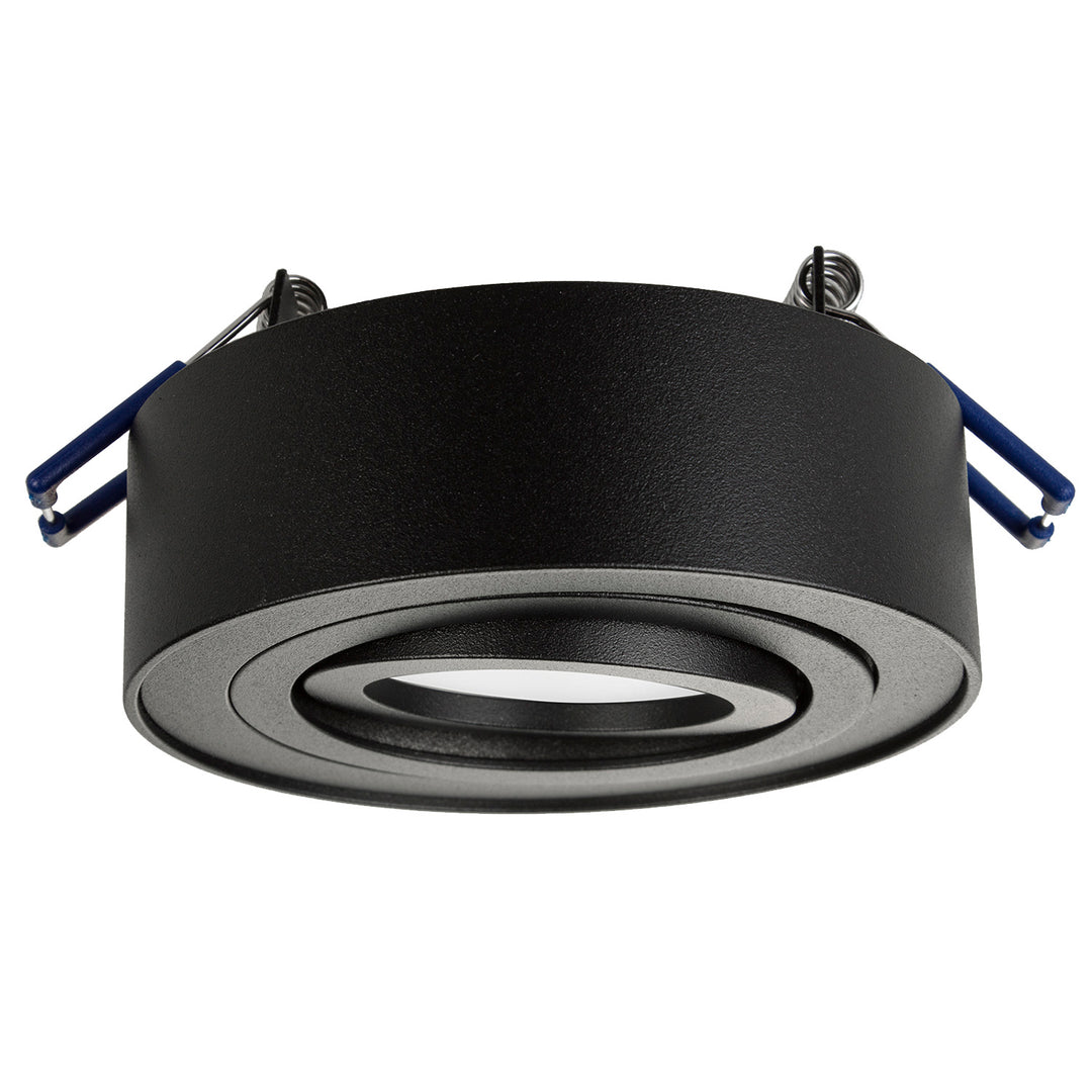 MCE462 B 7W flush mounted light fixture black + GU10