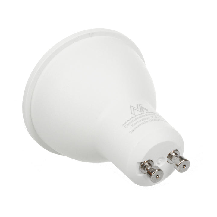 MCE464 W 7W + Led GU10 flush mount light fixture