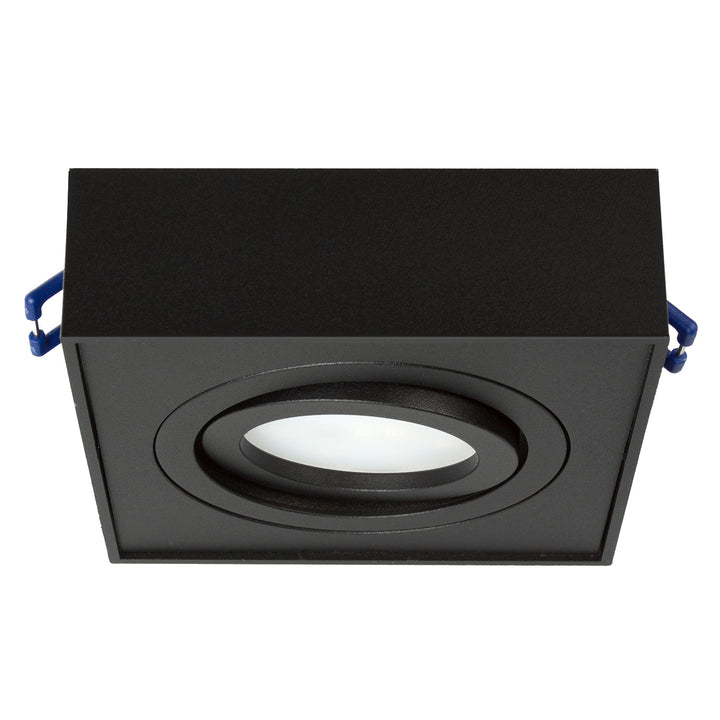 MCE464 B 7W black + GU10 flush mount light fixture