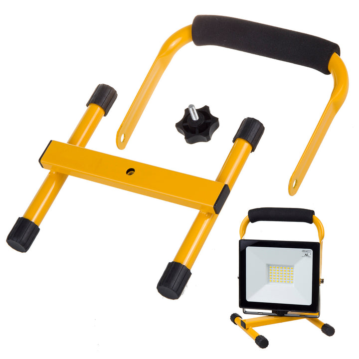 Halaigine stiúir Floodlight + Seastán Solas Te Bán IP65 Uiscedhíonach 50W Adjustable