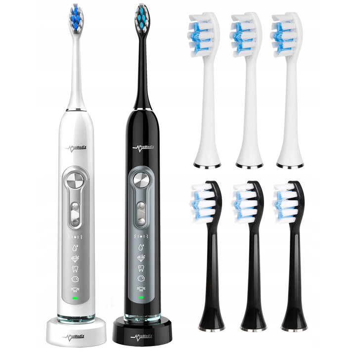 2x ProMedix PR-750 sonic toothbrush set