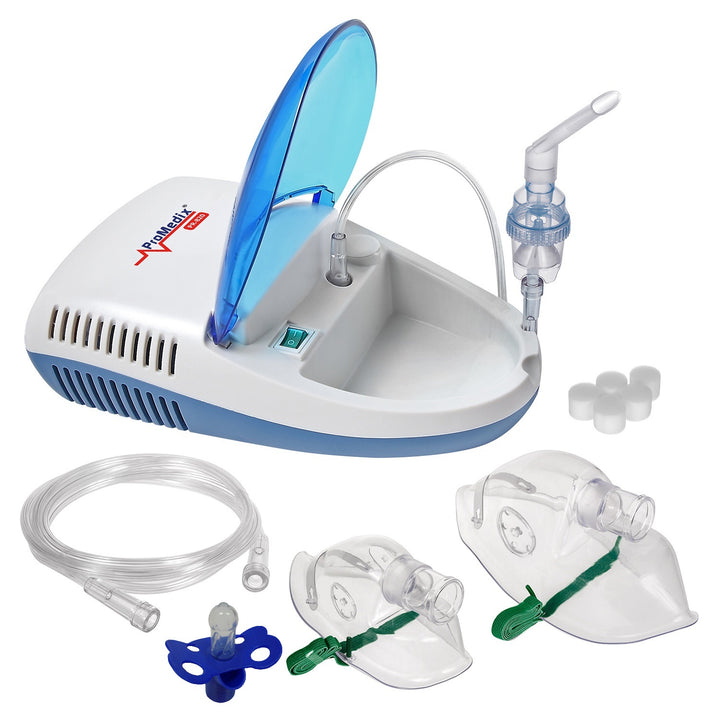 Socraítear análóir análóra Maclean PR-820 do leanaí agus do dhaoine fásta ionanálú nebulizer + pacifier