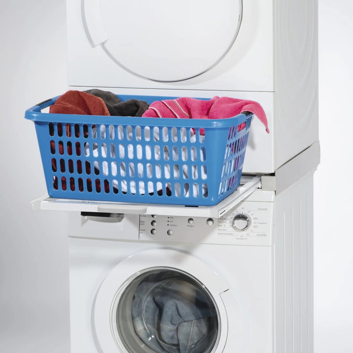 XAVAX Washer Dryer Stacking Kit with Clothes Airer 60x60cm Universal Washing Machine Tumble Dryer