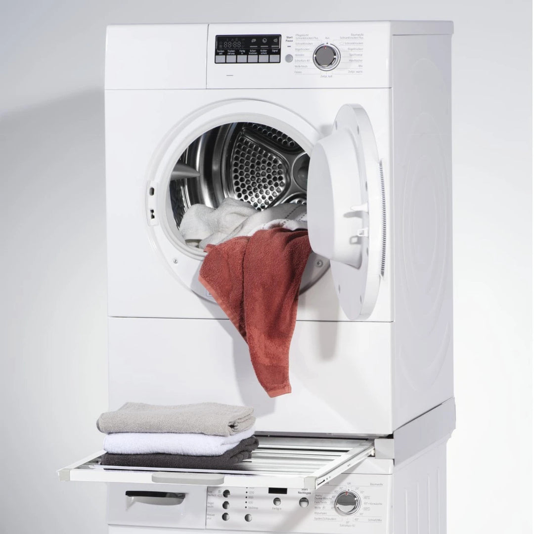 XAVAX Washer Dryer Stacking Kit with Clothes Airer 60x60cm Universal Washing Machine Tumble Dryer