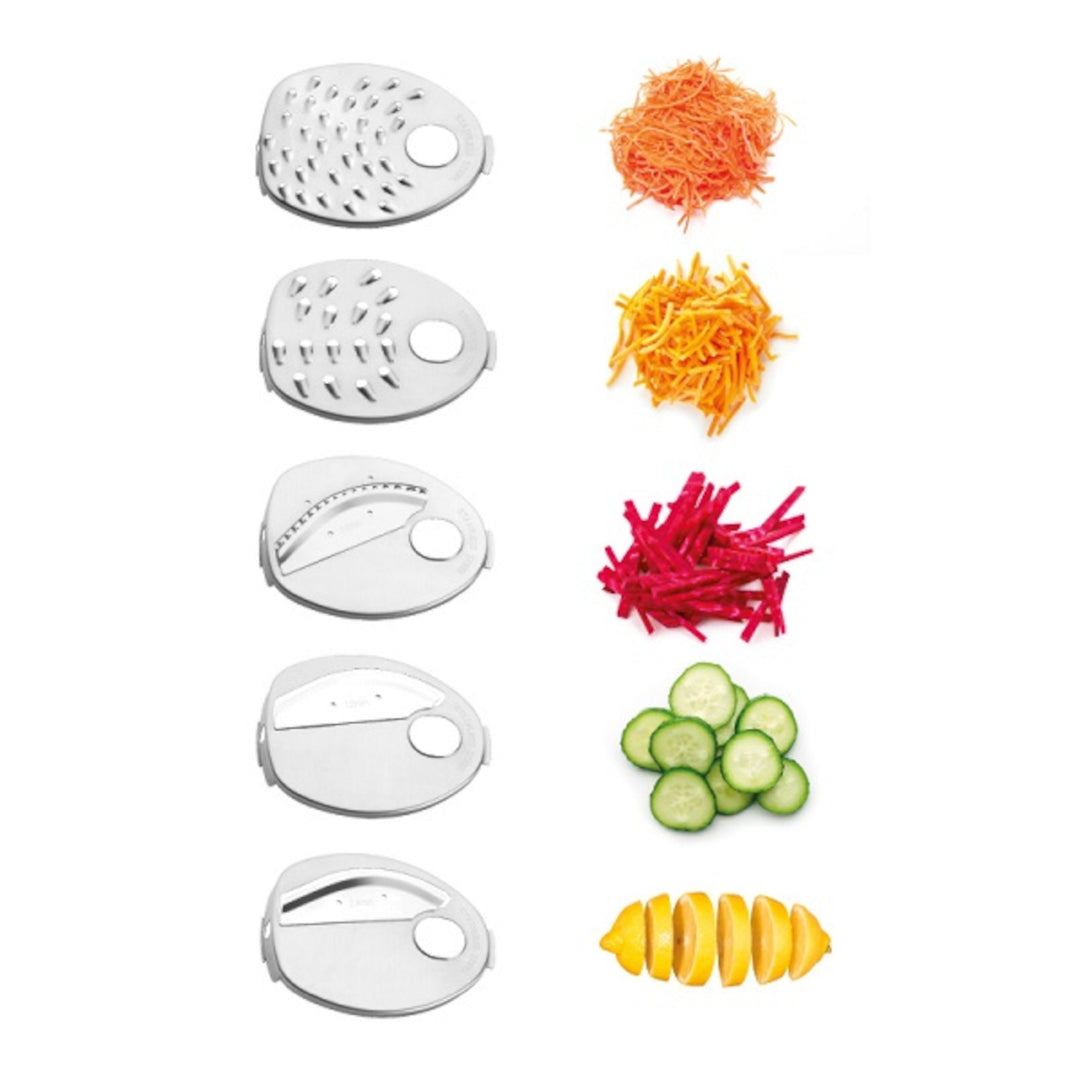 Concept ES1010 Electric Food Grater 200W with 5 Blades