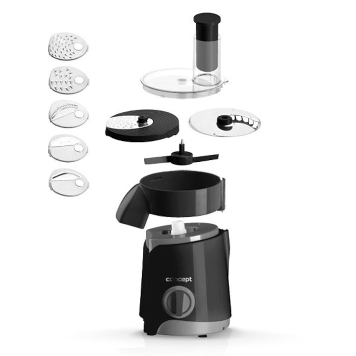 Concept ES1010 Electric Food Grater 200W with 5 Blades