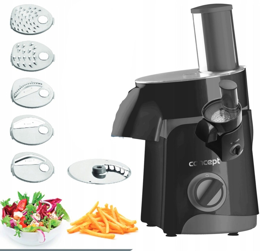 Concept ES1010 Electric Food Grater 200W with 5 Blades