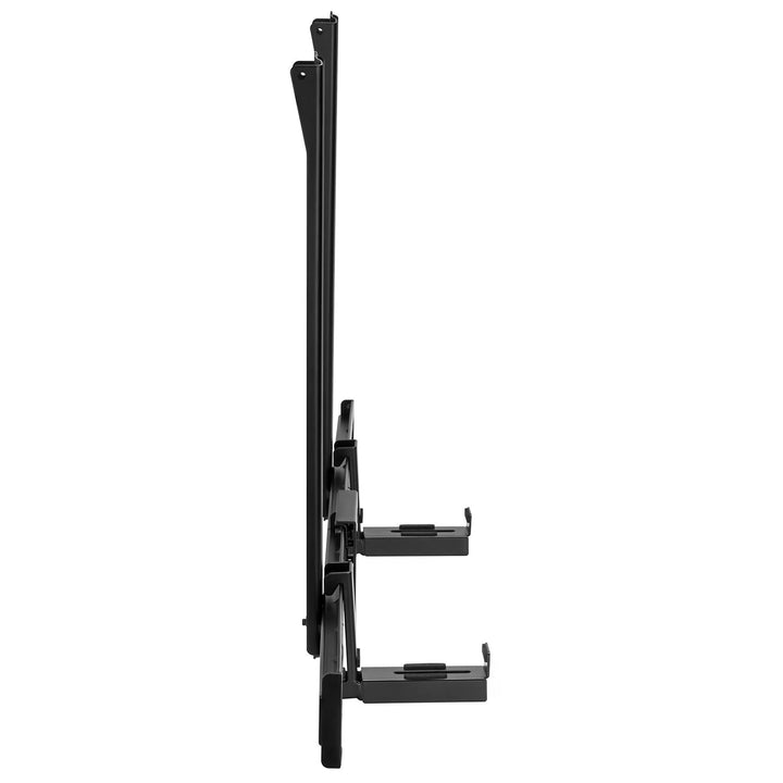 Maclean MC-465 Universal Soundbar Bracket up to 15 kg Speaker Mount for VESA Mounting Under or Over TV or Wall Mounting Adjustable Depth: 86-155 mm