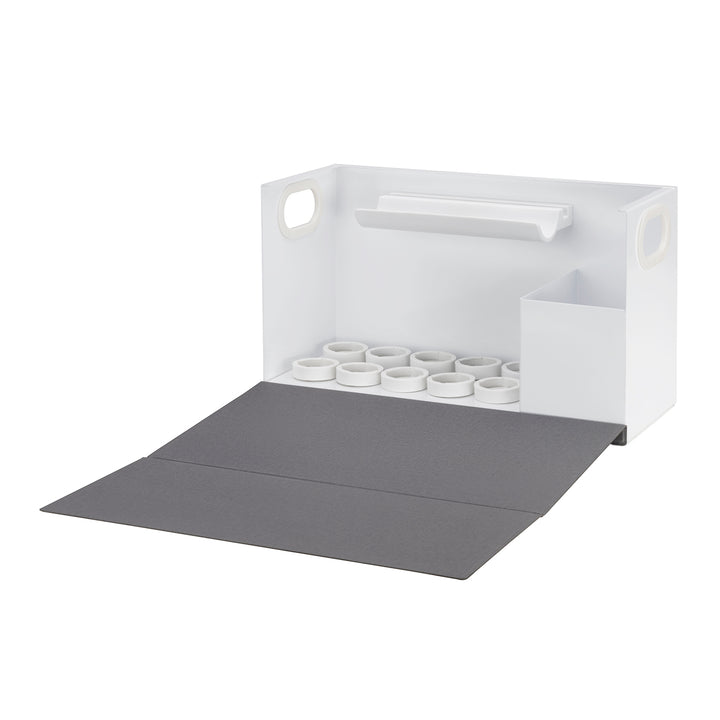 Maclean MC-478 Countertop Organizer for Dyson Airwrap Styler Dryer Magnetic Secure Grip Silicone Pads