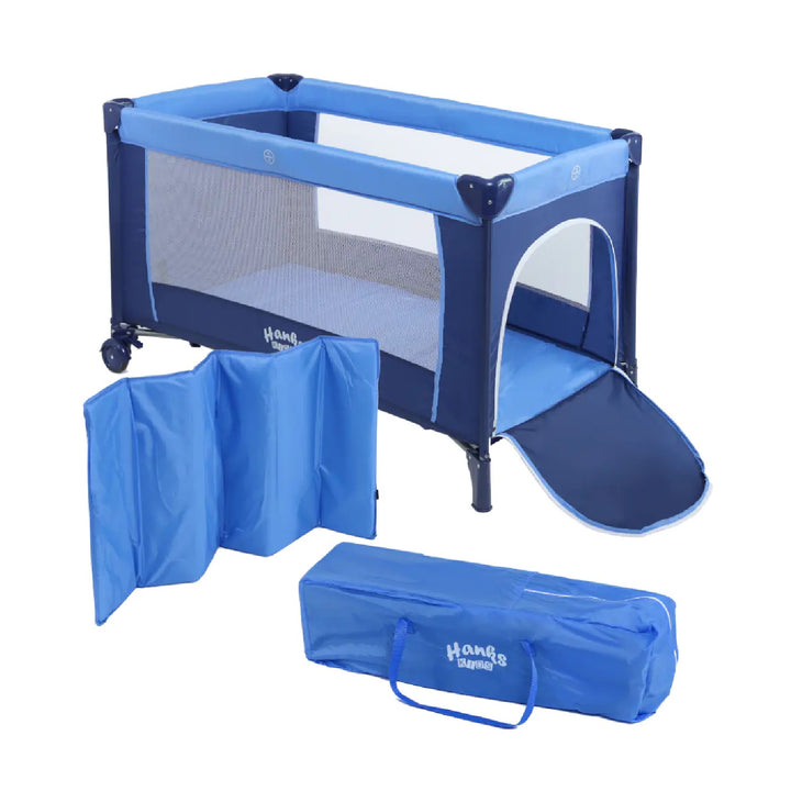 Taisteal Cot Crib Fillte Kids Leanbh Turas Leaba Rothaí Glan Mosquito Inaistrithe Mála Zip