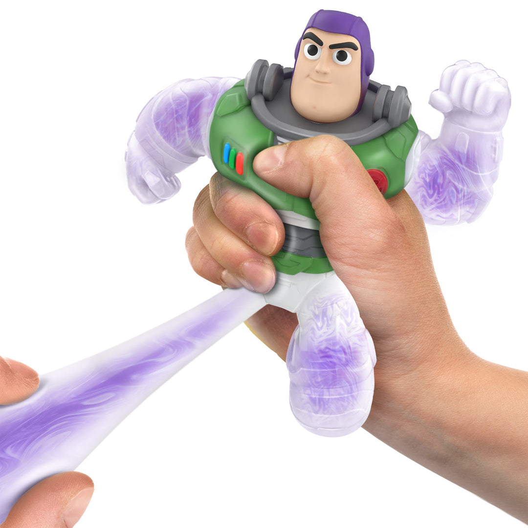 Heroes of Goo Jit Zu Buzz Lightyear Vs Zyclops Squishy Stretchy Figurines Set 2 PCS Gooey Hero