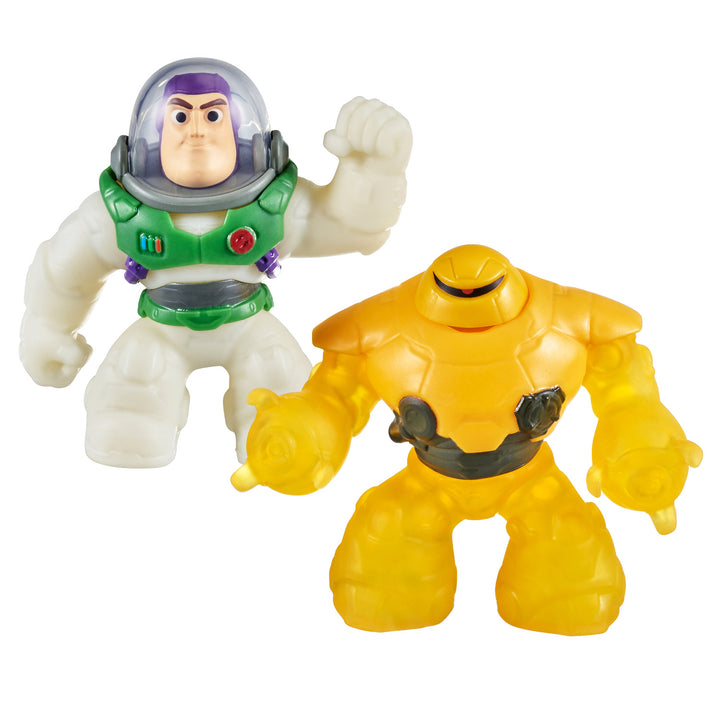 Laochra Goo Jit Zu Buzz Lightyear Vs Zyclops Fíoracha Sínte Squishy Set 2 PCS Gooey Hero