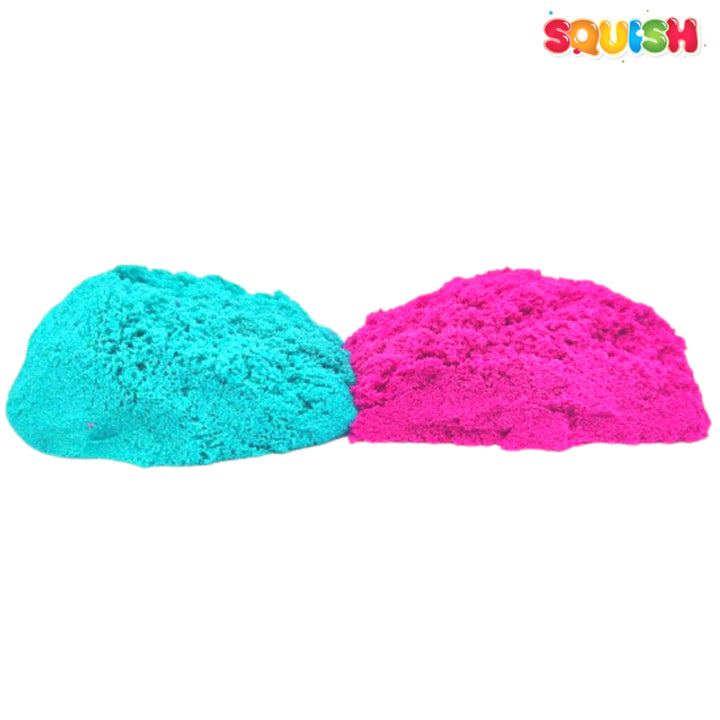 Squish Slime Making 15-Piece Set Kit - Mermaid - 500ml Glue + 250ml Activator Kinetic Cloud Water Crunchy Glitter