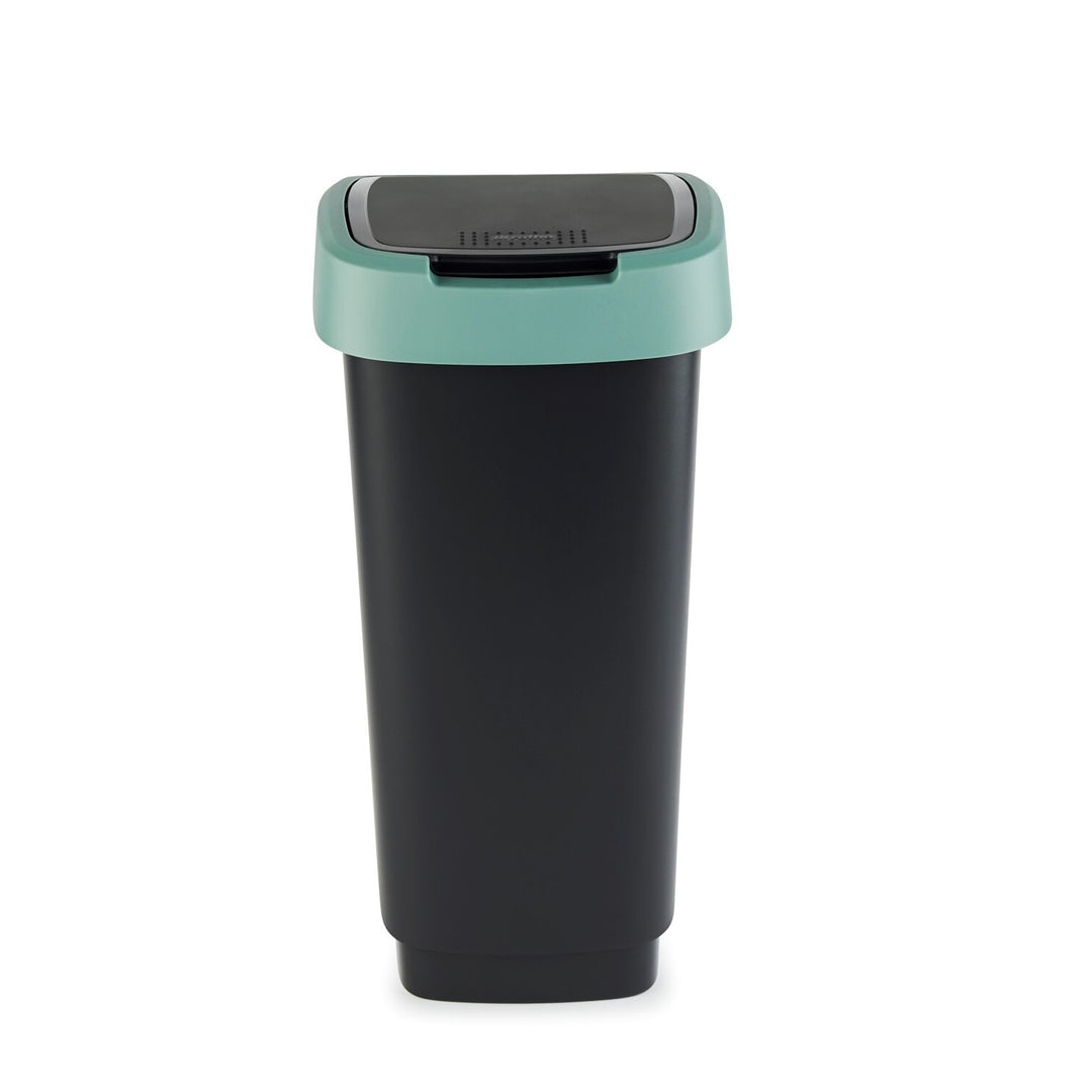 Recycling Waste Bin 25L Trash Can Sorting Easy Cleaning Lid BPA Free