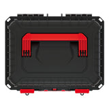 Kistenberg Heavy 45 KHV45P Tool Case Box Carrier with Foam Liner for Power Tools Wrokshop Ergonomic Handle Extremely Sturdy Polymer Blend