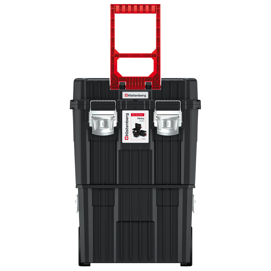 Kistenberg KHVWM Wheeled Tool Box Cart Trolley Storage Tower System 3in1 25kg Tool Carrier Box Chest