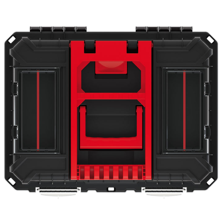 Kistenberg KHVWM Wheeled Tool Box Cart Trolley Storage Tower System 3in1 25kg Tool Carrier Box Chest