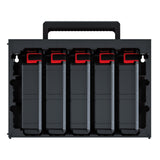 Kistenberg Tagercase 30 Tool Box Case for Organisers Compartments Cabinet Storage Solution Garage Workshop Portable Handle or Wall Mounted Stackable