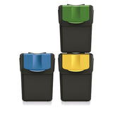 Keden SORTI BOX Sorting Waste Bin Set Trash Can 3 x 20L Recycling