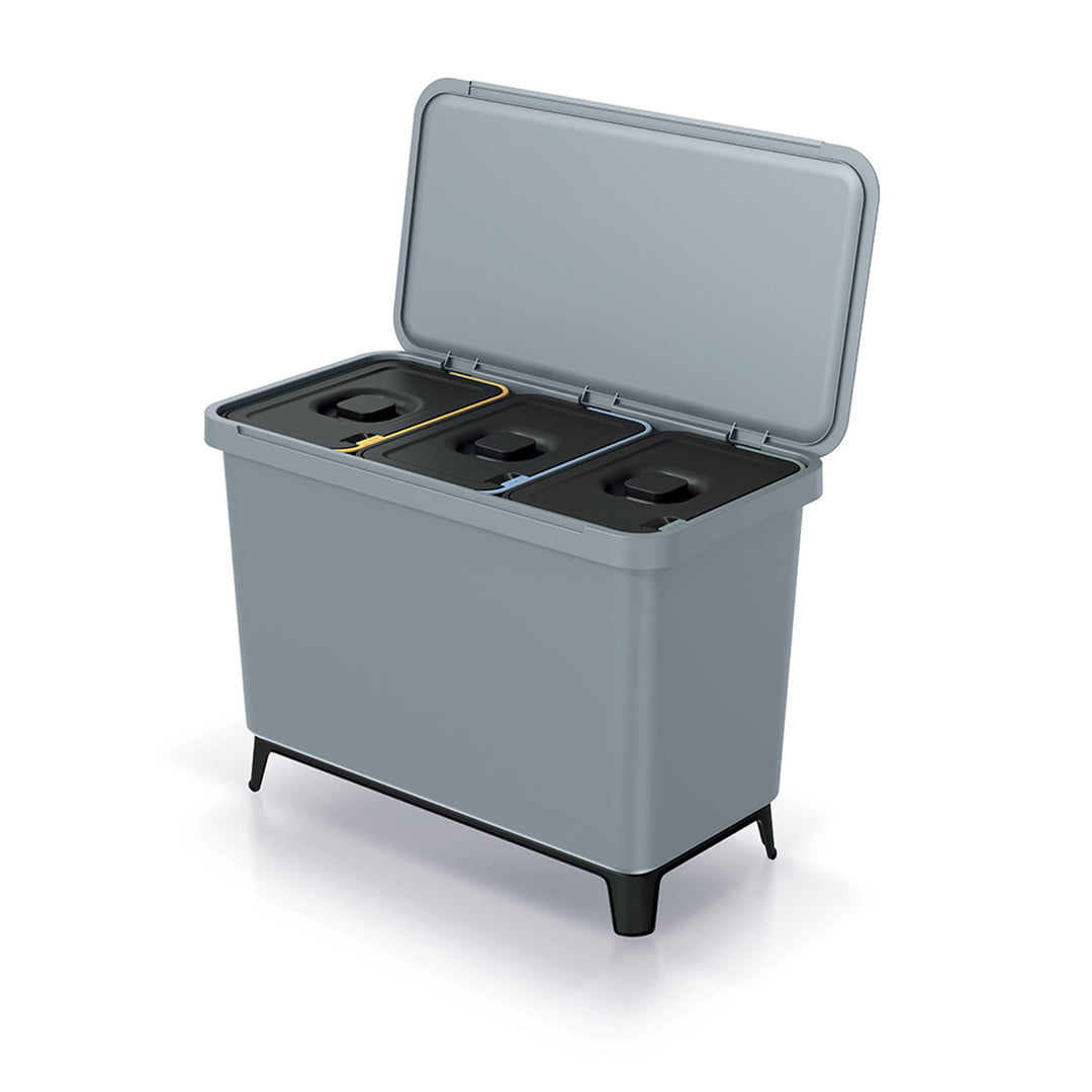 Keden SYSTEMA Waste Bin Trash Can 3 x 10L Segregation