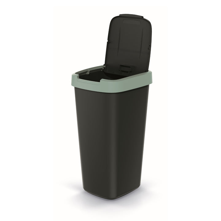 KEDEN COMPACTA Q  Trash Can 25L Recycling Waste Bin Sorting Garbage Lid