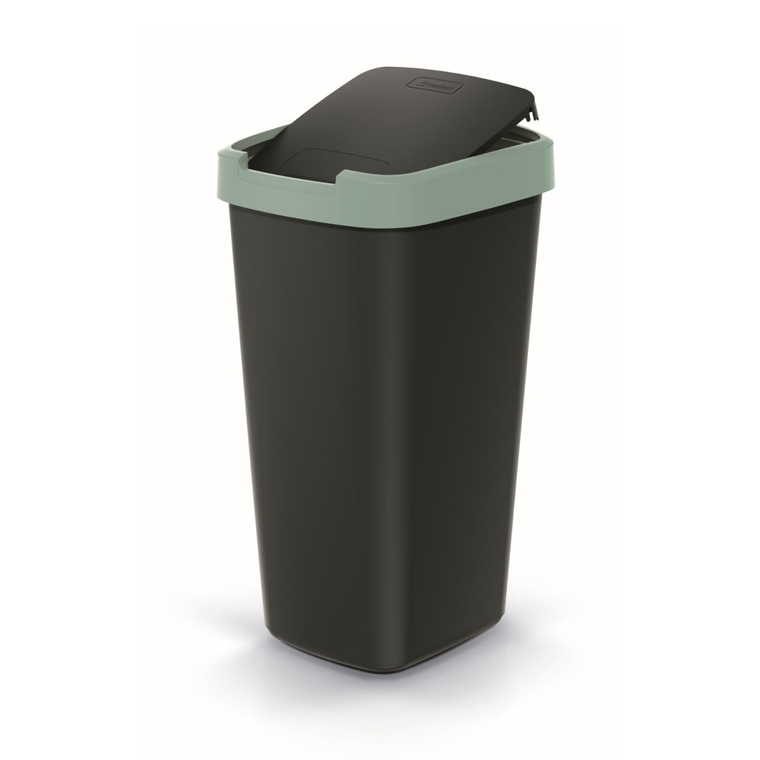 KEDEN COMPACTA Q  Trash Can 25L Recycling Waste Bin Sorting Garbage Lid