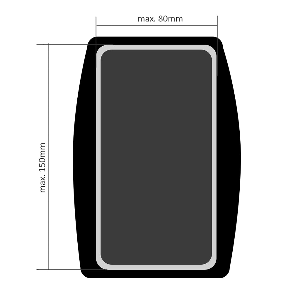 Maclean MC-446 Rith Spóirt Fón Póca Chest Strap Mount Sealbhóir Cleachtadh Inchoigeartaithe Uilíoch