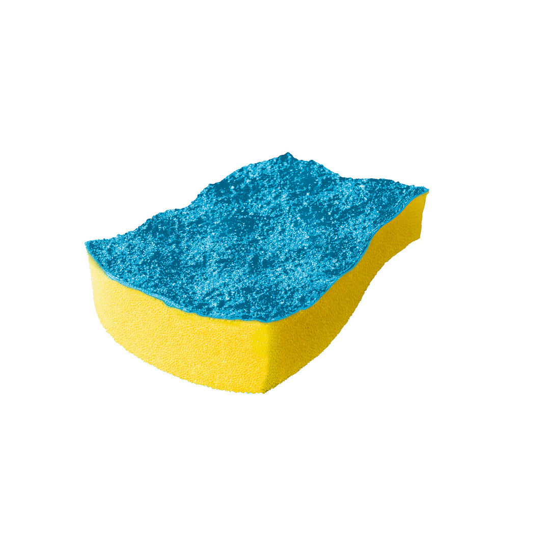 Vileda 169492 4pcs Pur Active Colors Kitchen Sponge Teflon Suitable Anti Scratch Scourer Cleaner Dishes Durable - 4 Different Colours