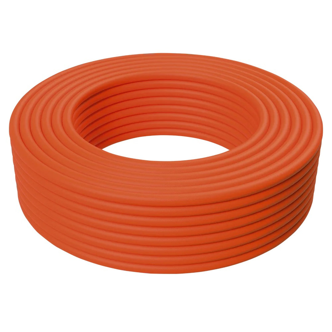 PVC Propane-Butane Gas Hose Pipe 25m Reinforced Flexible Lightweight -10°C to +60°C 9mm Diameter 3mm Thickness