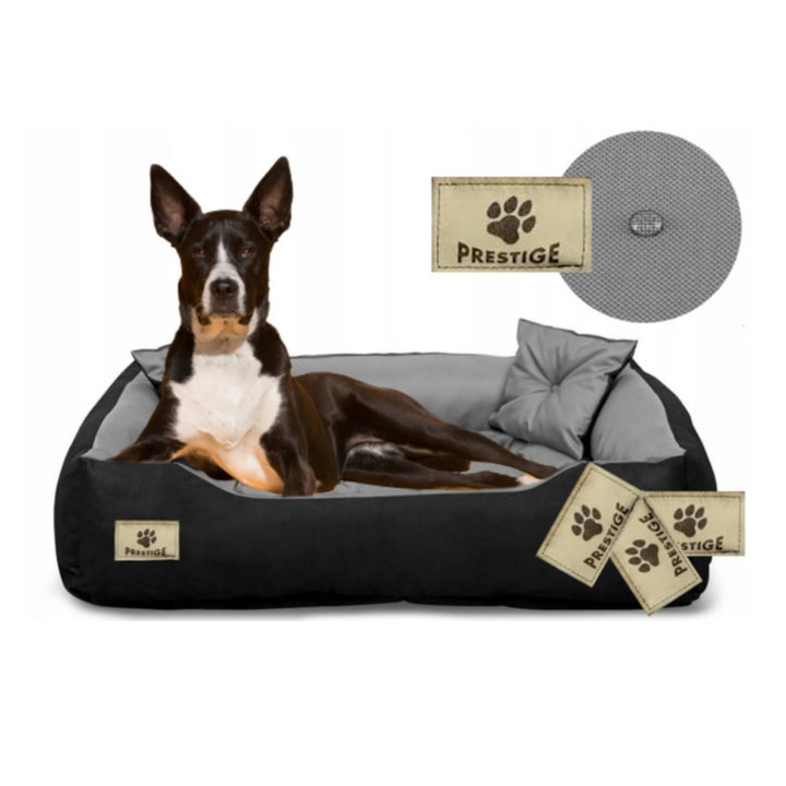 Dog Cat Pet Bed 2 Pillow Washable Waterproof 55 x 45 cm