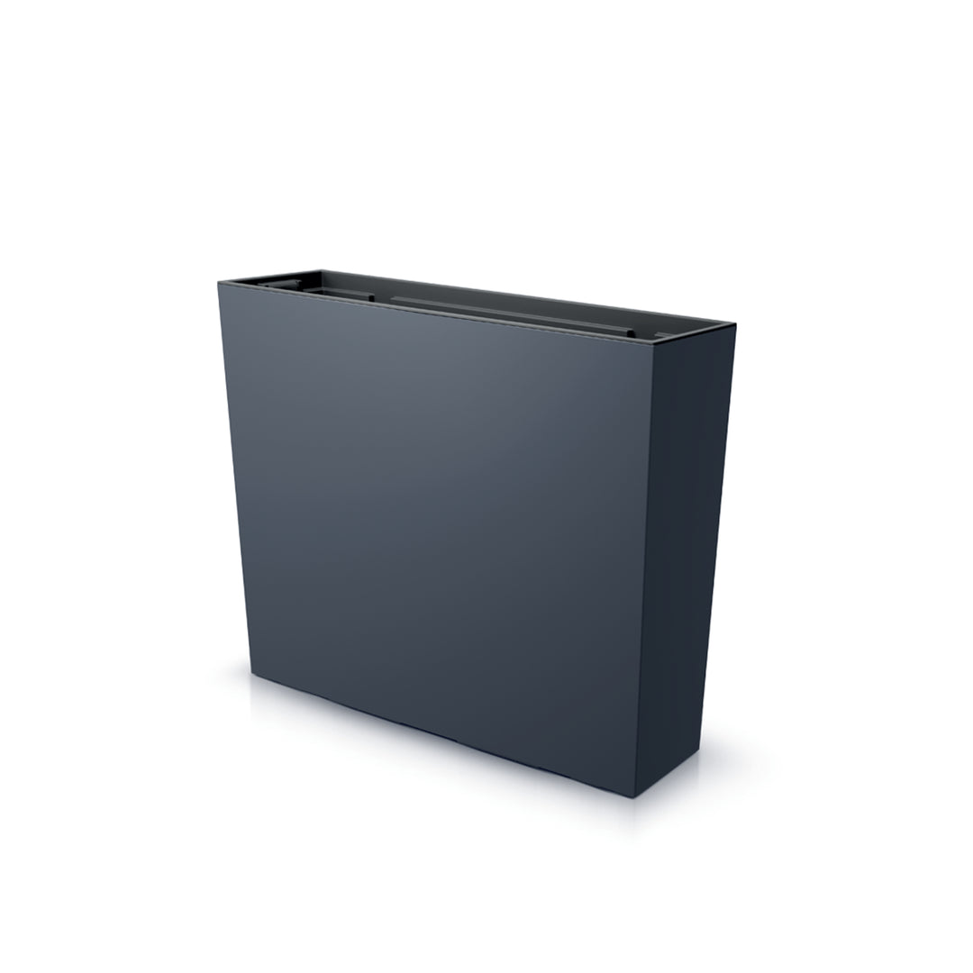 Prosperplast URBI CASE TOWER Tower Flower Pot Insert Tall Decorative Planter Indoor Outdoor Anthracite