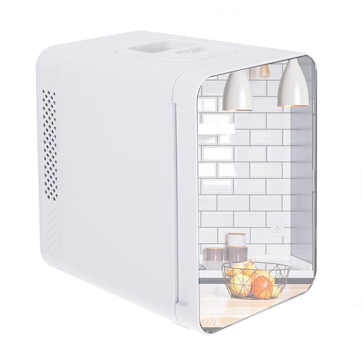 Adler AD 8085 Mini portable refrigerator with mirror 4L  - cools and heats