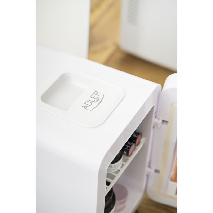 Adler AD 8085 Mini portable refrigerator with mirror 4L  - cools and heats
