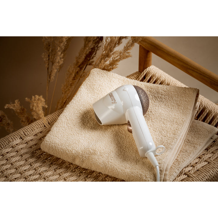 Triomadóir Gruaige Taistil Camry CR 2257 2 Leibhéal Cumhachta Éadrom, Áisiúil do Thurasóirí 1400W