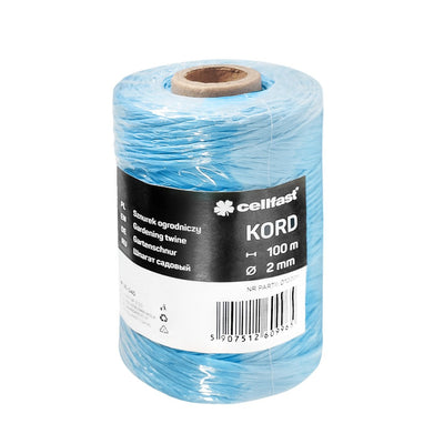 Cellfast Gardering Twine Cord Line Rope Fix Plant Ties Support Garden Tool 100m 2mm