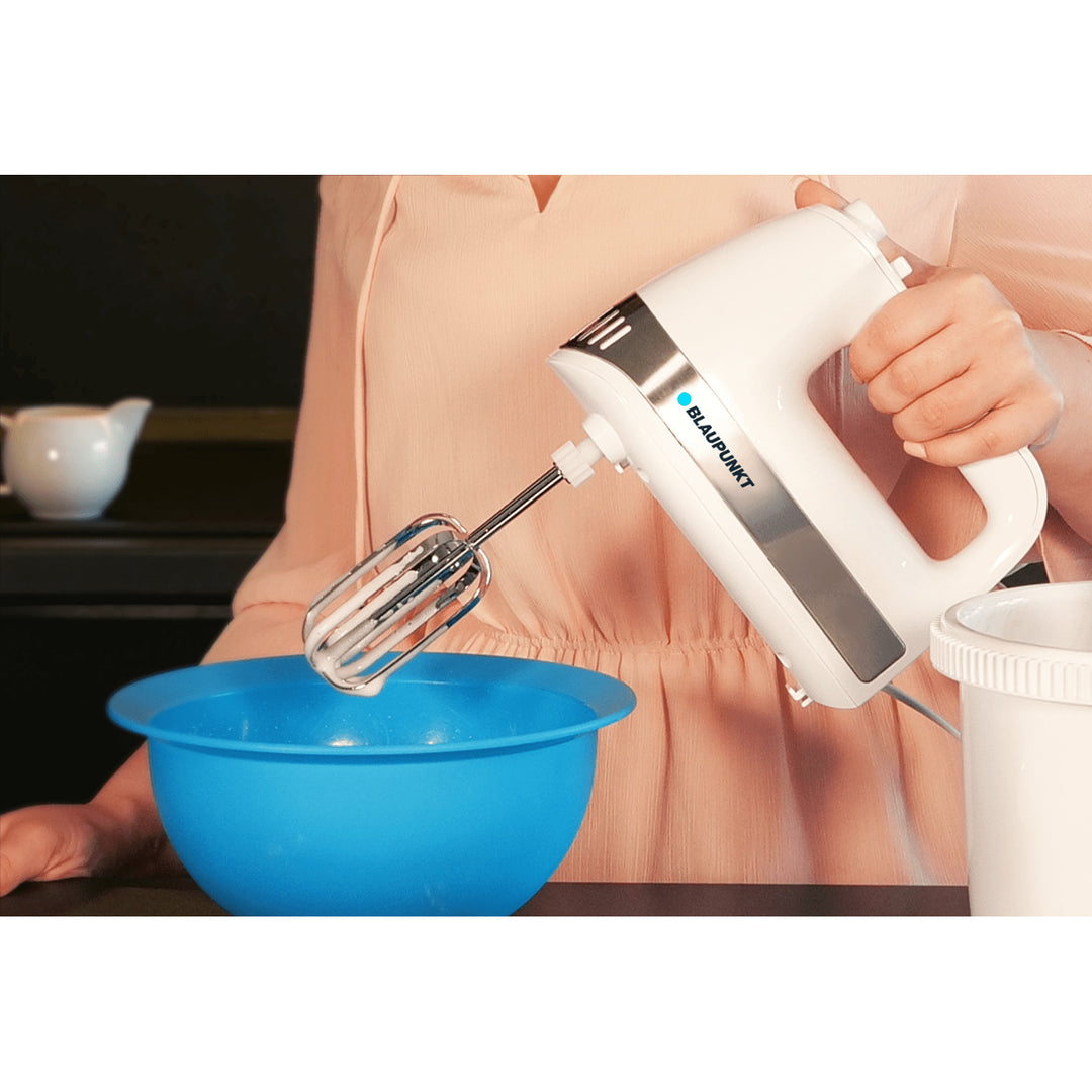 Blaupunkt HMM401 Electric Hand Mixer Whipping Dough Adjustable 5 Speeds Kitchen 750W